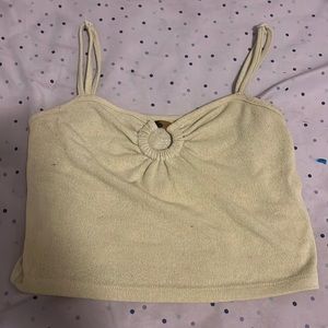 American eagle cropped shirt